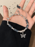 Midnight Butterfly Bracelet