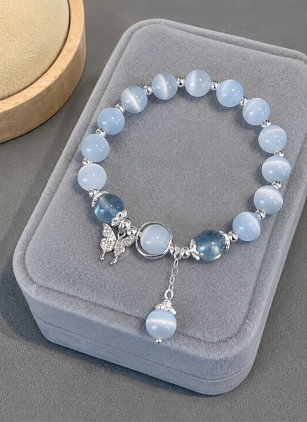 Blue Butterfly Bracelet