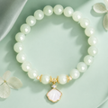 Moon Shell Charm Bracelet