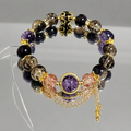 Twilight Elegance Beaded Bracelet