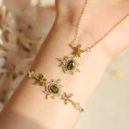 Wizard of Oz Collection | Emerald Garden Adjustable Bracelet