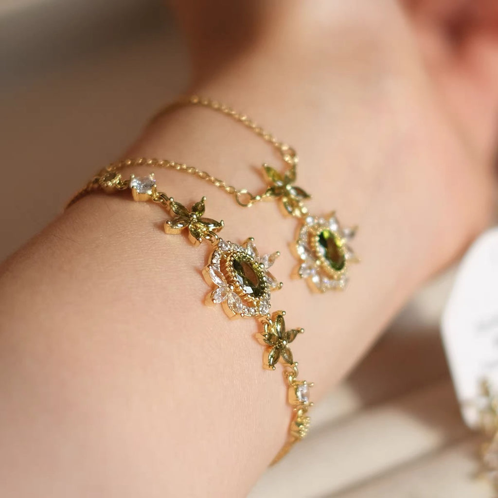 Wizard of Oz Collection | Emerald Garden Adjustable Bracelet