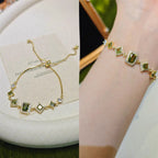 Wizard of OZ Collection – Emerald Green Adjustable Bracelet