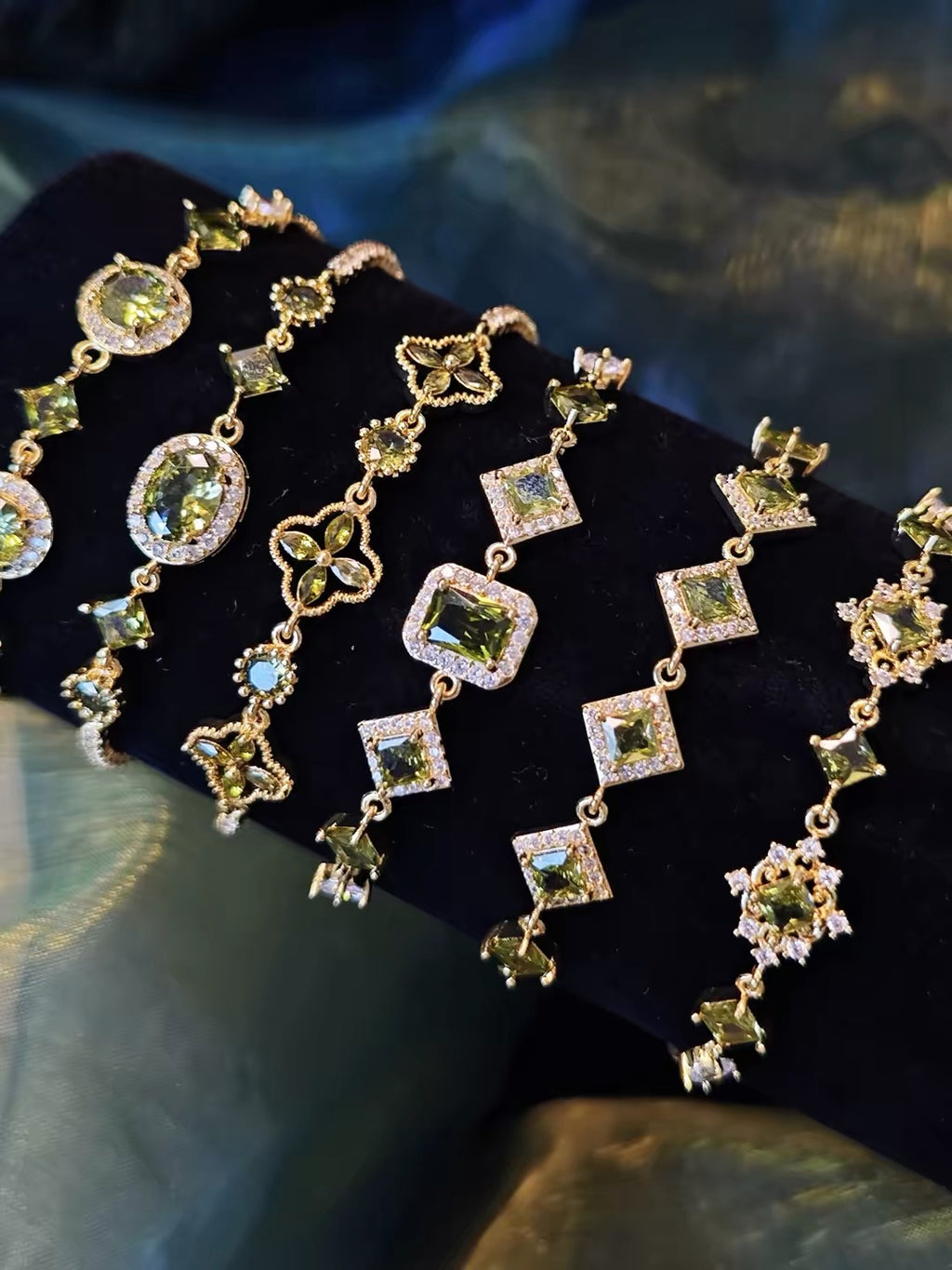 Wizard of OZ Collection – Emerald Green Adjustable Bracelet