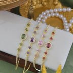 Wizard of OZ Collection – Emerald Green Crystal Adjustable Bracelet