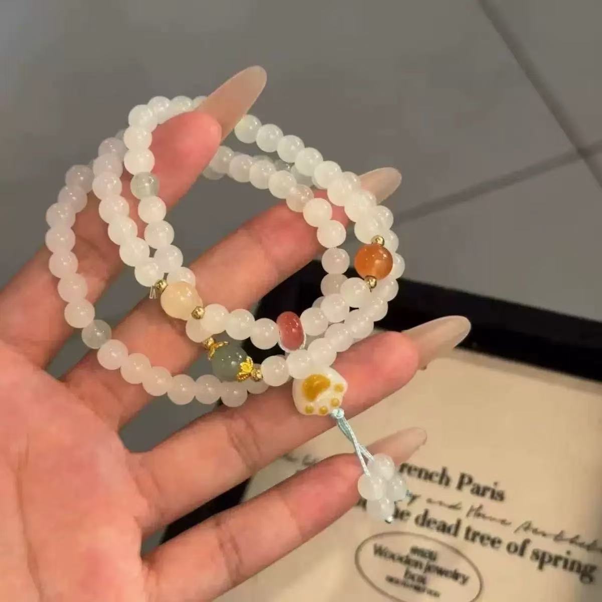 Sweet Blossom Beaded Bracelet