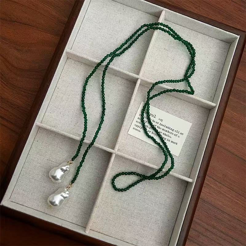 Long Pearl Strand Necklace（120cm)