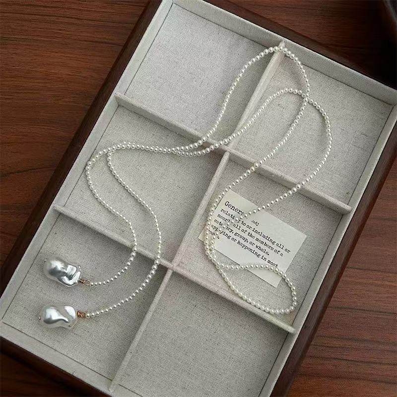 Long Pearl Strand Necklace（120cm)