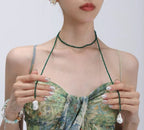 Long Pearl Strand Necklace（120cm)