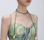 Long Pearl Strand Necklace（120cm)