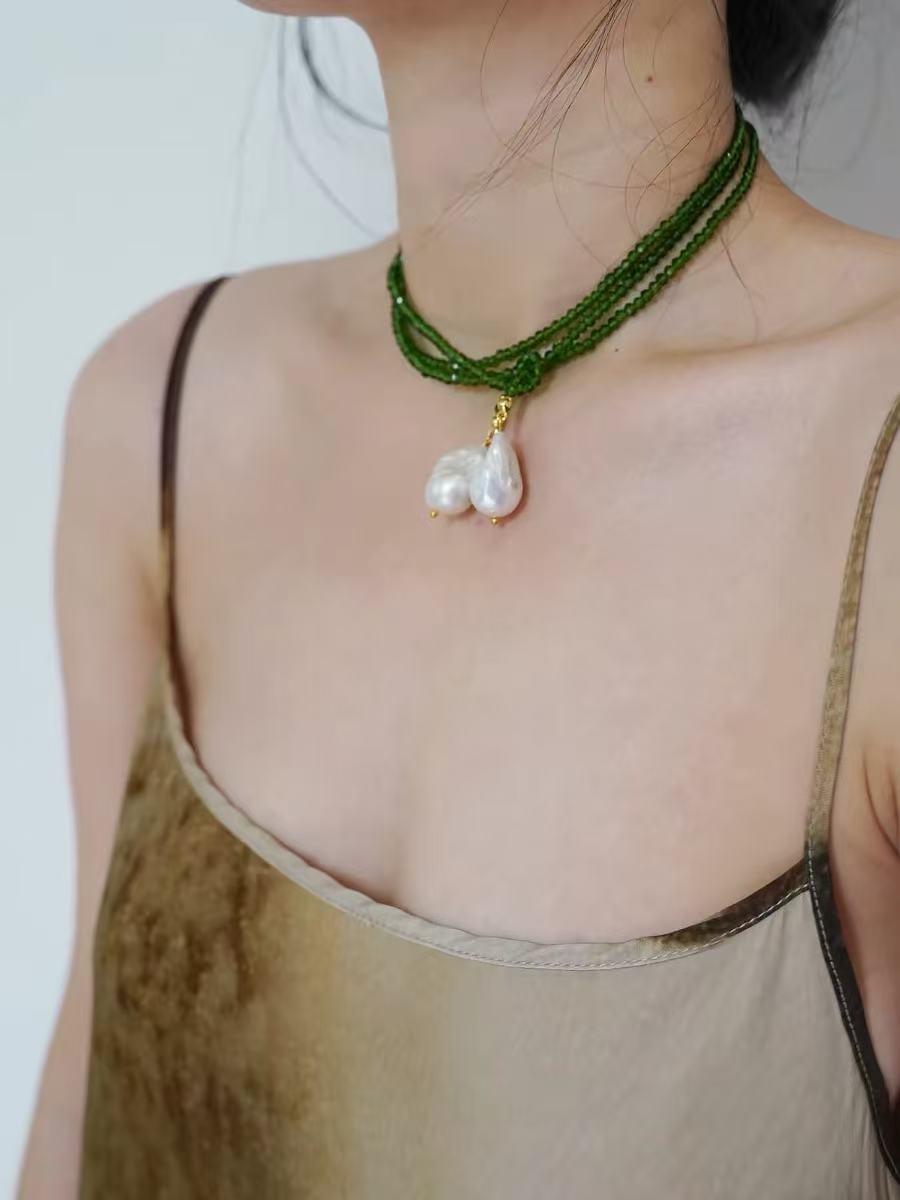 Long Pearl Strand Necklace（120cm)