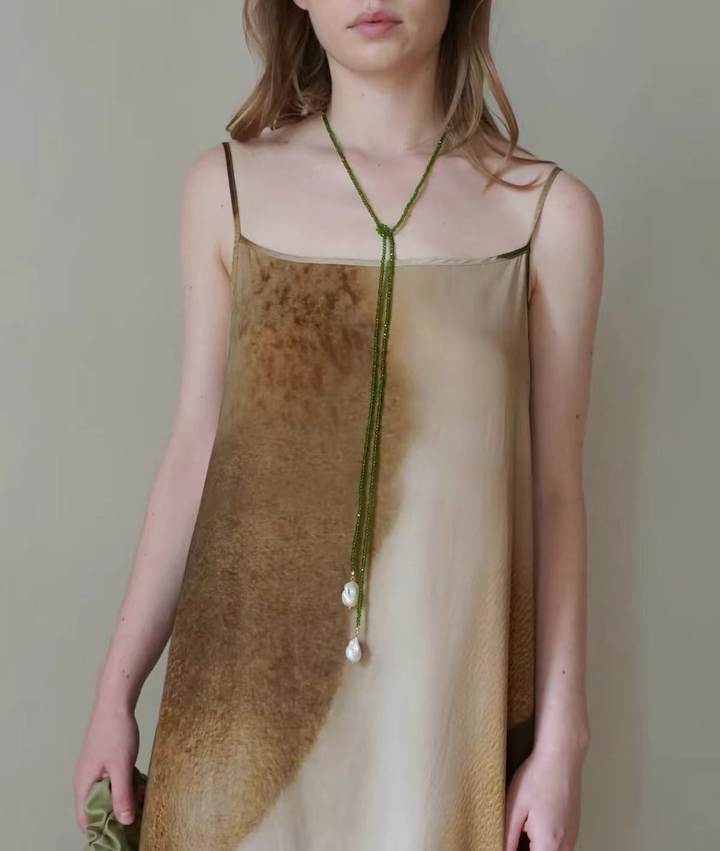 Long Pearl Strand Necklace（120cm)