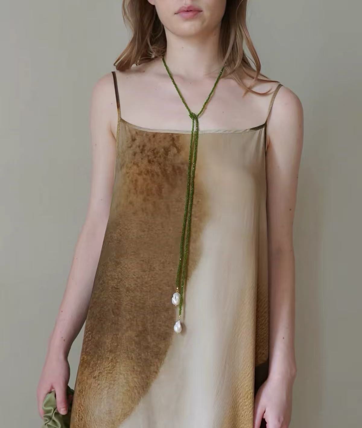 Long Pearl Strand Necklace（120cm)