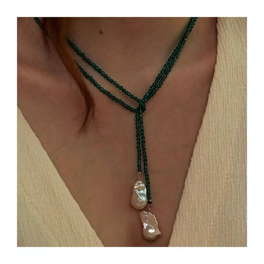 Long Pearl Strand Necklace（120cm)