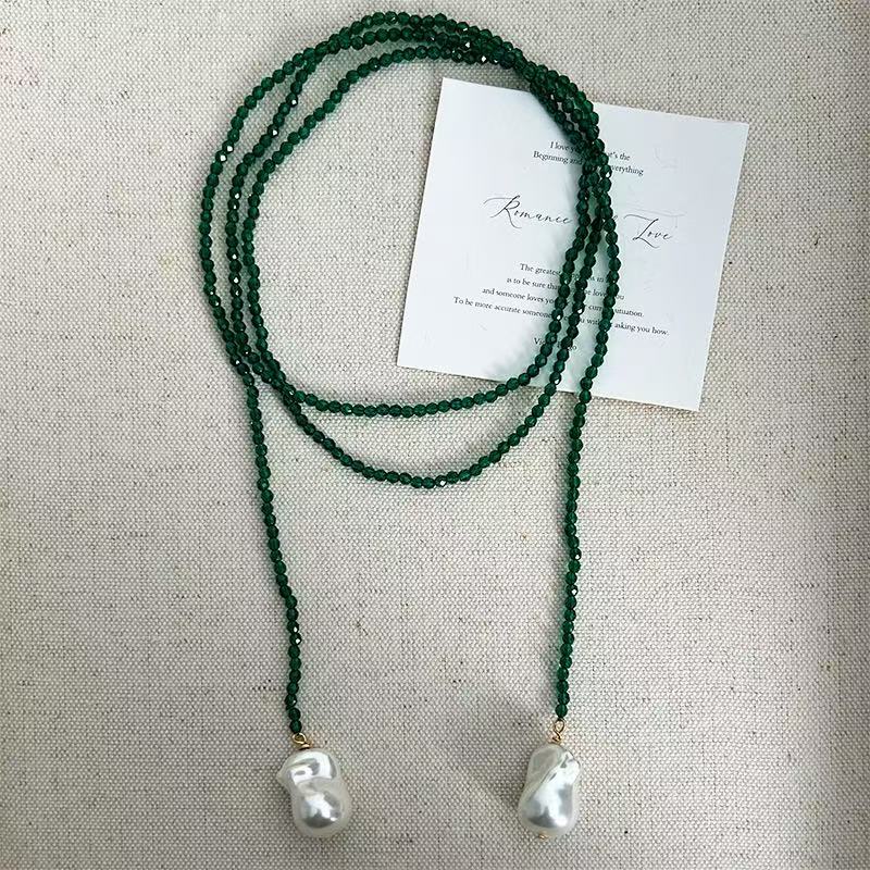 Long Pearl Strand Necklace（120cm)