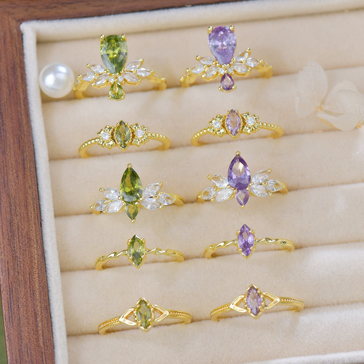 Wizard of Oz™ | Emerald Forest Whisper Ring