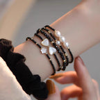 Coastal Black Spinel Pearl Bracelet