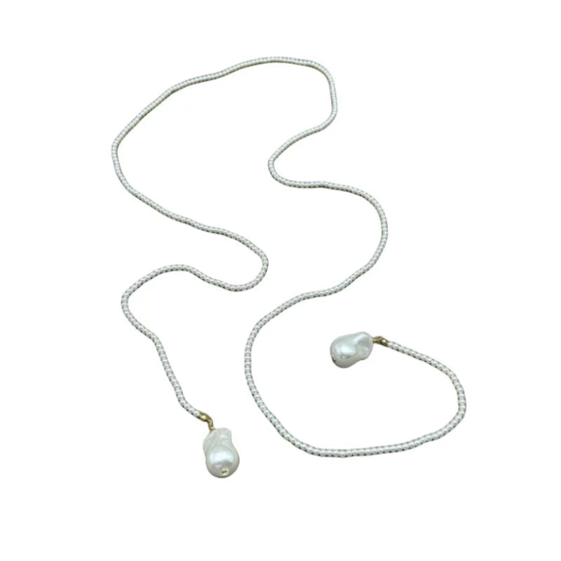 Long Pearl Strand Necklace（120cm)