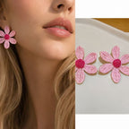 Blush Daisy Earrings