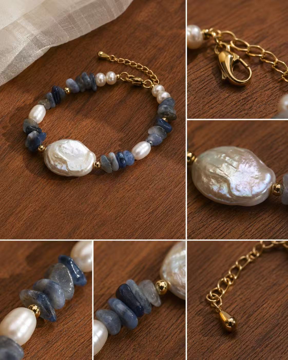 Azure Baroque Bracelet