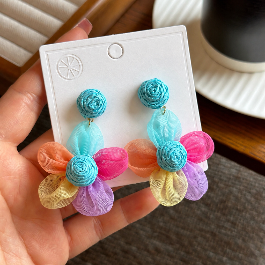 Wildflower Symphony Drop Earrings