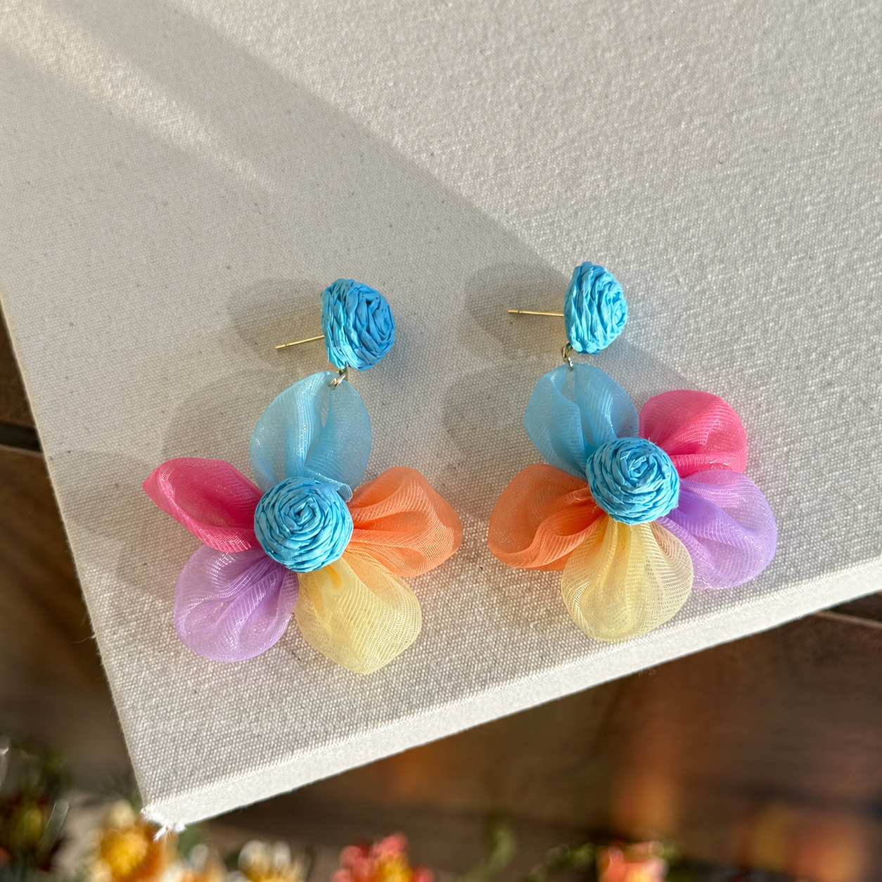 Wildflower Symphony Drop Earrings
