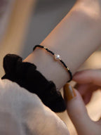 Coastal Black Spinel Pearl Bracelet