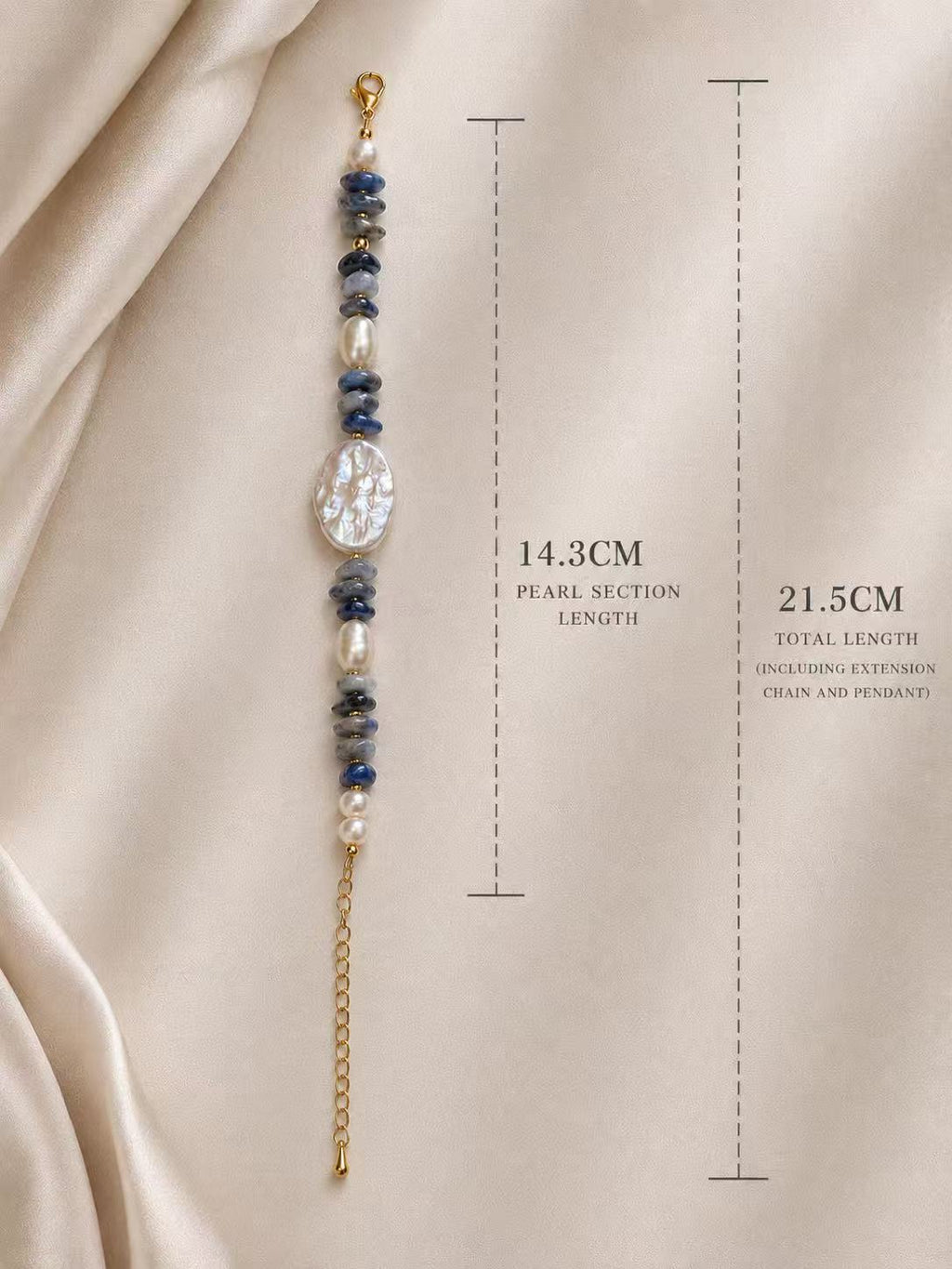 Azure Baroque Bracelet